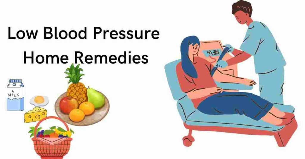Low-blood-pressure-Home-remedies